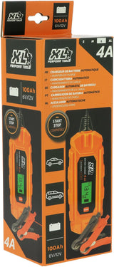 Chargeur batterie auto - XLPT - 4A - 70W - 12V - 3 m - IP65 - Mode Supply - Affichage digital