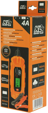 Chargeur batterie auto - XLPT - 4A - 70W - 12V - 3 m - IP65 - Mode Supply - Affichage digital
