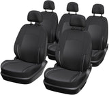 Pack de 5 housses auto universelles - XLCOVER - Monospace - Compatible Airbags - Housses les assises, dossiers et appuis-tete