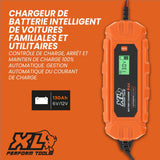 Chargeur batterie auto - XLPT - 6A - 100W - 12V - 3 m - IP65 - Mode Supply - Affichage digital