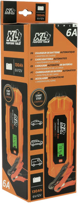 Chargeur batterie auto - XLPT - 6A - 100W - 12V - 3 m - IP65 - Mode Supply - Affichage digital