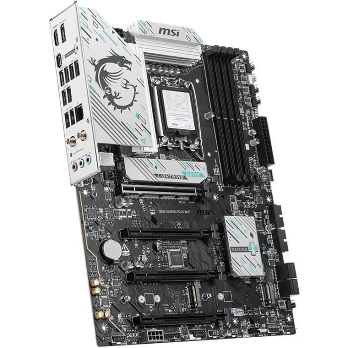 Carte mere - MSI - B860 GAMING PLUS WIFI - LGA 1851 - DDR5-SDRAM - Wi-Fi 7