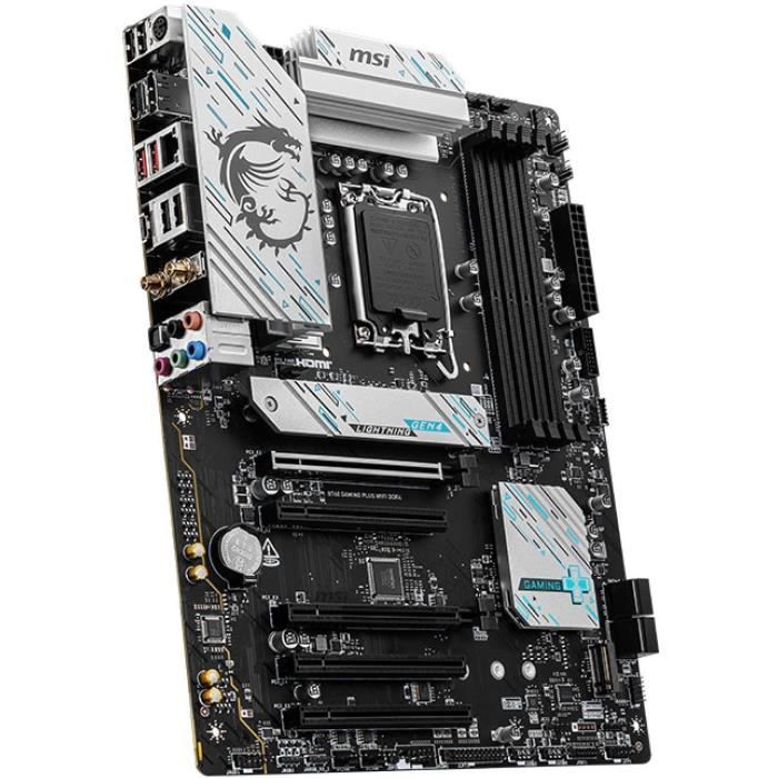 Carte mere - MSI - B760 GAMING PLUS WIFI - DDR4 - LGA 1700 - 128 Go max