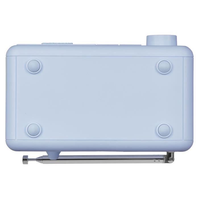 Mini Radio - MEDION - DAB/FM - Mono 2W RMS - Bleu