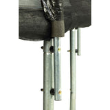 Trampoline bleu avec échelle, couverture de propreté et kit d'ancrage Ø300cm