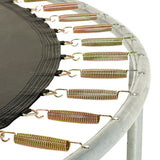 Trampoline bleu avec échelle, couverture de propreté et kit d'ancrage Ø300cm