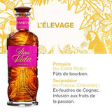 PURA VIDA - Pasión - Spiritueux a Base de Rhum - XO - 38.0 % Vol. - 70 cl