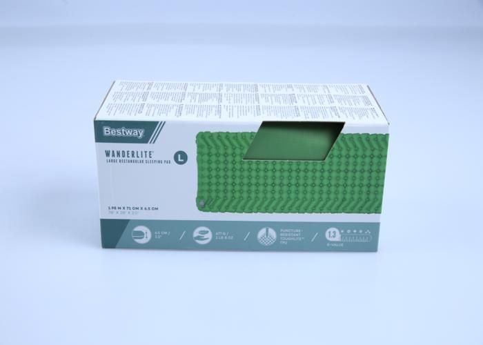 Couchage Rectangulaire - BESTWAY - 69616 - 1.98m x 71cm x 6.5cm - Vert