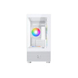 Boîtier PC sans alimentation - XIGMATEK - Alphard M Arctic - Mini tour - Format M-ATX - 4x120mm A-RGB - Blanc