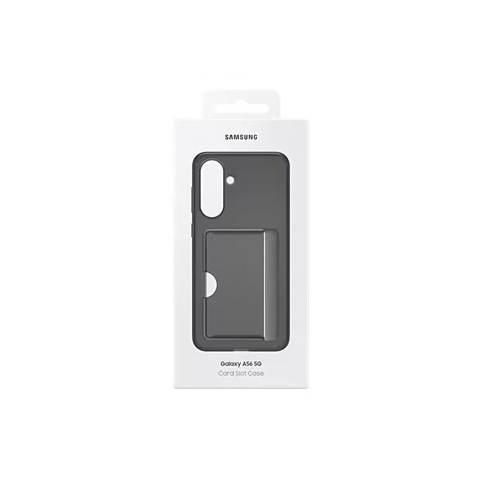 Coque et étui téléphone mobile Samsung arriere avec porte-carte Galaxy A56 5G Noir