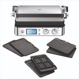 Grill multifonctions - BRAUN - Multi Pro 9 - 2000 W - 3 positions de chauffe - Noir / Acier