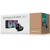 Refroidissement PC - DEEPCOOL - MYSTIQUE 240 ARGB - 12 cm - 500-2400 tr/min - Noir