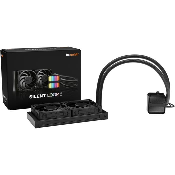 Watercooling - BE QUIET! - Silent Loop 3 - 240 mm - Compatible Socket AM4 - Aluminium