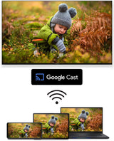 Thomson 50UG4S14 - TV LED 50 (126 cm) - 4K UHD 3840x2160 -  Google TV - 2xHDMI 2.1 + 2xHDMI 2.0 - WiFi