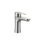 Mitigeur lavabo - EDOUARD ROUSSEAU - Onabi - Inox brossé - Cartouche céramique Ř 35 mm - Economie d'eau