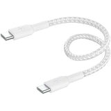 Câble tressé - BELKIN - USB-C vers USB-C - 0,15 m