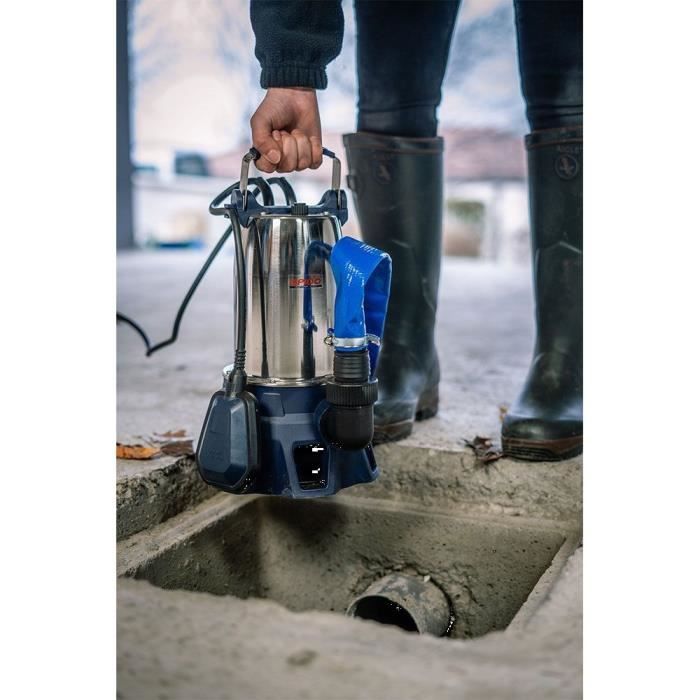 Pompe d'évacuation - SPIDO - Classic VCD-750-PI - 750 W -  Débit de 17 m³/h