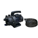 Kit pompe d'arrosage + kit d'aspiration - SPIDO - 5 m - 800 W - débit de 3,6 m³/h - Pression de 3,7 bars