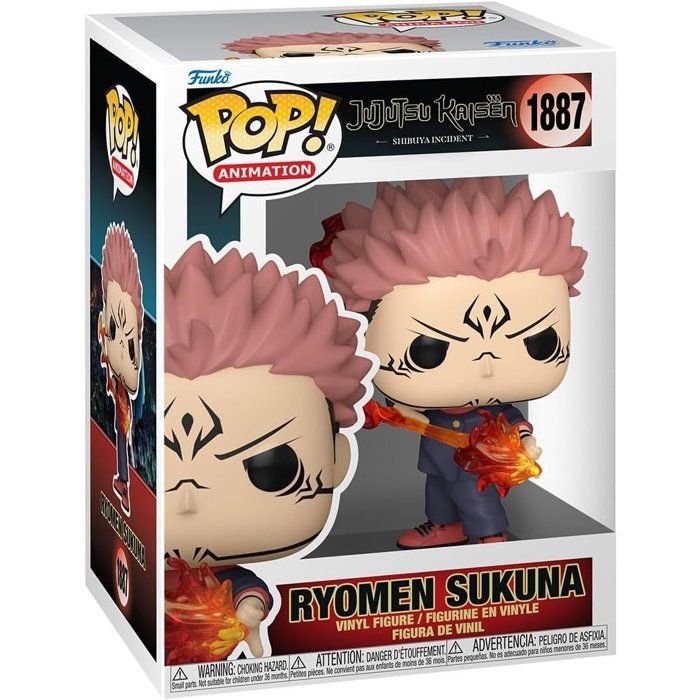 Figurine Funko Pop! - Animation Sukuna Fire Arrow - Vinyle - Jujutsu Kaisen