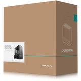 Boîtier PC sans alimentation - DEEPCOOL - CH690 Digital Noir - Moyen tour - Format ATX - 3x120mm + affichage digital - Blanc