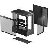 Boîtier PC sans alimentation - DEEPCOOL - CH690 Digital Noir - Moyen tour - Format ATX - 3x120mm + affichage digital - Blanc