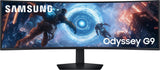Ecran PC Gamer incurvé - SAMSUNG - 49'' - 5K Dual QHD - 144Hz - Dalle VA - 1ms - Ajustable en hauteur - Odyssey G91F