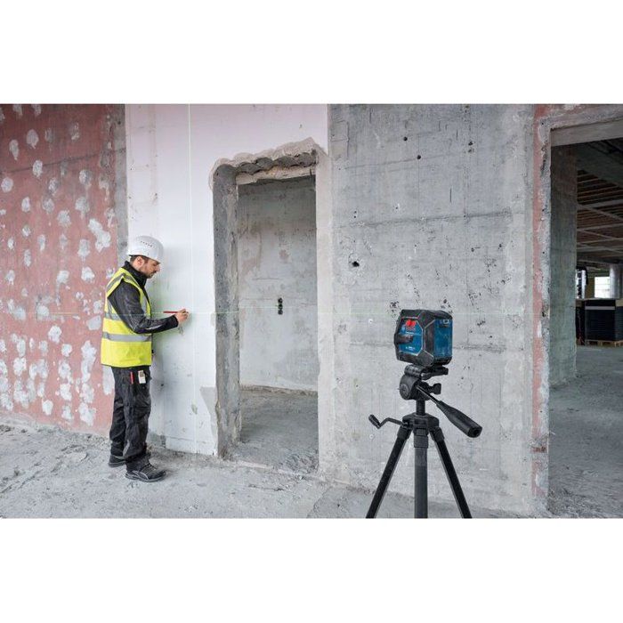 Laser lignes BOSCH GLL 20-22 G + Batterie BA 3.7V 3.0Ah en coffret