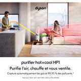 Purificateur d'air - DYSON - Purifier Hot+ Cool HP1 (HP11) - Ventilateur - 290 litres d'air/sec - App MyDyson
