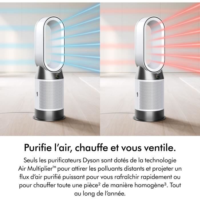 Purificateur d'air - DYSON - Purifier Hot+ Cool HP1 (HP11) - Ventilateur - 290 litres d'air/sec - App MyDyson