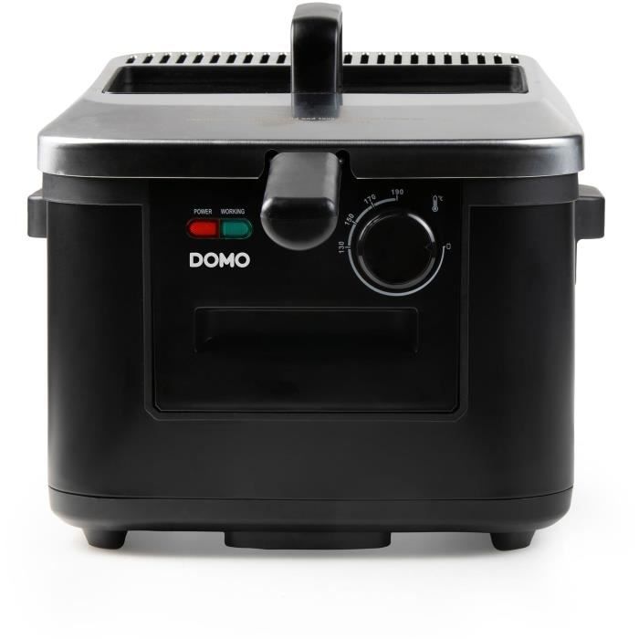 Friteuse - DOMO - DO545FR - 4L - 2000W - Température réglable 130-190°C