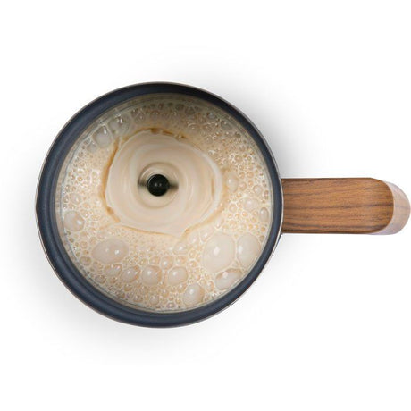 Mousseur a lait - DOMO - DO745MF - 500 W - 150 ml - Socle 360° - Gris/Bois