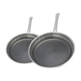 Set de 2 poeles a induction - ELO - Relief Solutions - Inox 18/10 ELODUR Select antiadhésives  Ø?24?et 28?cm