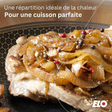 Set de 2 poeles a induction - ELO - Relief Solutions - Inox 18/10 ELODUR Select antiadhésives  Ø?24?et 28?cm