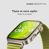 Montre connectée - HUAWEI - Watch FIT 4 PRO - Noir