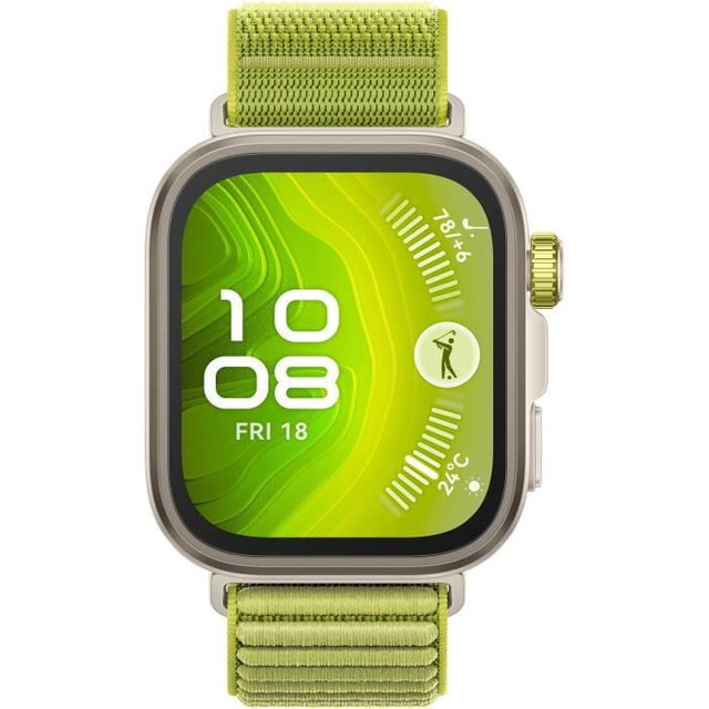 Montre connectée - HUAWEI -  Watch FIT 4 PRO - Vert