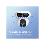 Caméra de surveillance - EZVIZ - HB90 - Panneau solaire 8W - Vision nocturne - Motorisée - Extérieur