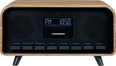 Radio réveil - THOMSON - Bluetooth - DAB - Gamme Vintage Cosy