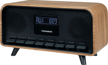 Radio réveil - THOMSON - Bluetooth - DAB - Gamme Vintage Cosy
