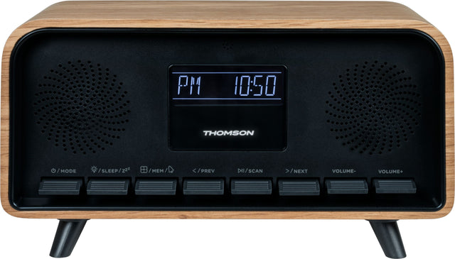Radio réveil - THOMSON - Bluetooth - DAB - Gamme Vintage Cosy