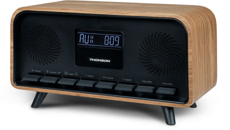 Radio réveil - THOMSON - Bluetooth - DAB - Gamme Vintage Cosy