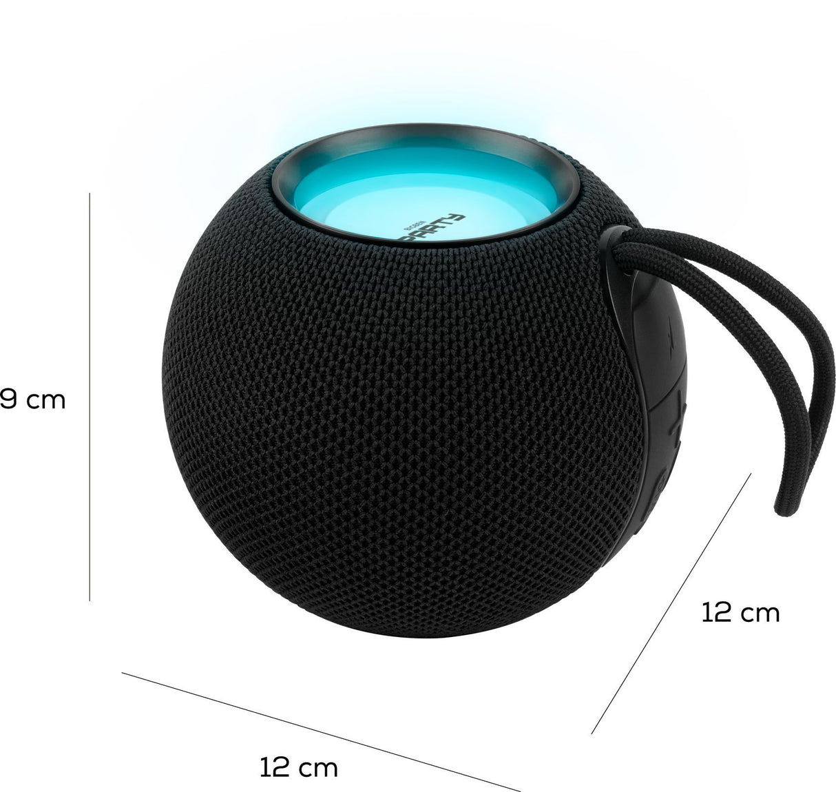 Enceinte bluetooth lumineuse - BIGBEN PARTY - Noir