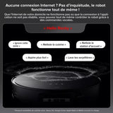 ROBOROCK SAROS 10 R&D System - Aspirateur Robot Laveur avec Base entierement autonome en eau - 22000 Pa - LDS rétractable