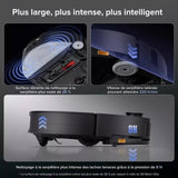 ROBOROCK SAROS 10 R&D System - Aspirateur Robot Laveur avec Base entierement autonome en eau - 22000 Pa - LDS rétractable