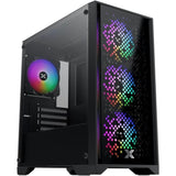 Boitier sans alimentation - XIGMATEK NYX II - Mini tour - Format M-ATX - Noir