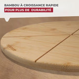 Ensemble de 2 Planches a pizza avec rainures de coupe - FACKELMANN - ō 32 cm