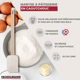 Ensemble de 2 Maryses de pâtisserie de cuisine - FACKELMANN - Manche en résine - 52 cm