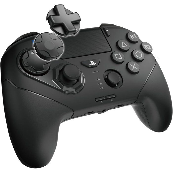 Manette de jeu - PC et PS5 - Fighting Commander Octa Pro - Sans fil  - PlayStation - Noir - Boutons programmables - Hori