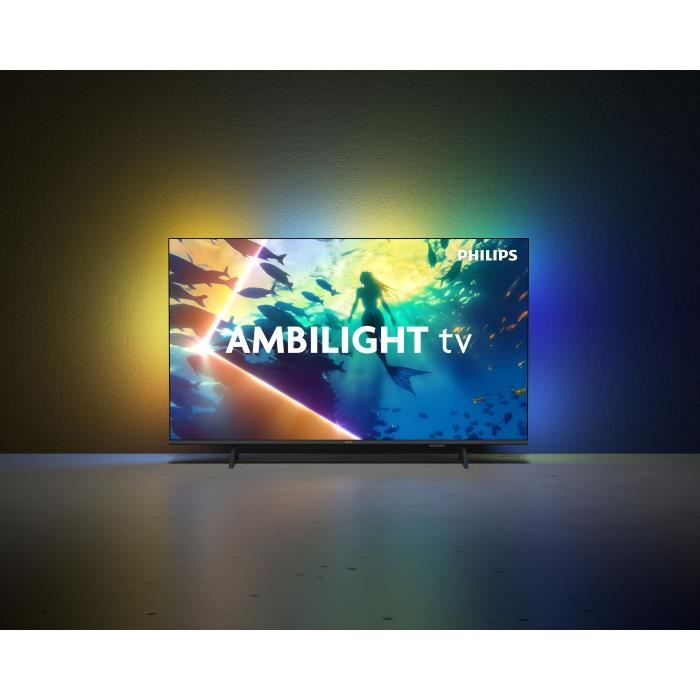 Philips 55PUS8000 Ambilight (inclus 1 an Disney+) - TV LED 55 (139 cm) - 4K UHD 3840x2160 - HDR10+ - Smart TV - 3xHDMI