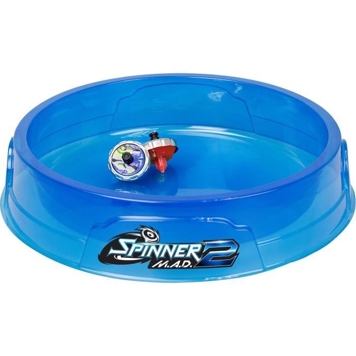 Jeu d'ambiance - SILVERLIT - SPINNER MAD 2 - 2 toupies - 1 arene - a partir de 5 ans