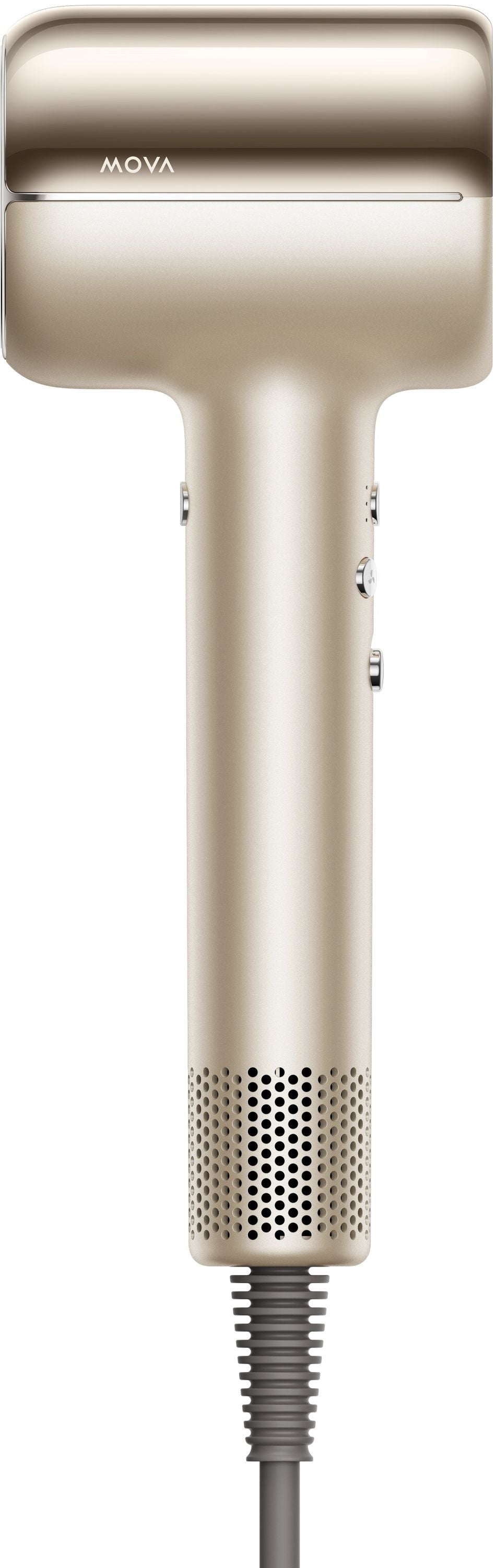 Seche-cheveux - MOVA - SHINE 10 - Silencieux - 1600 W - Or